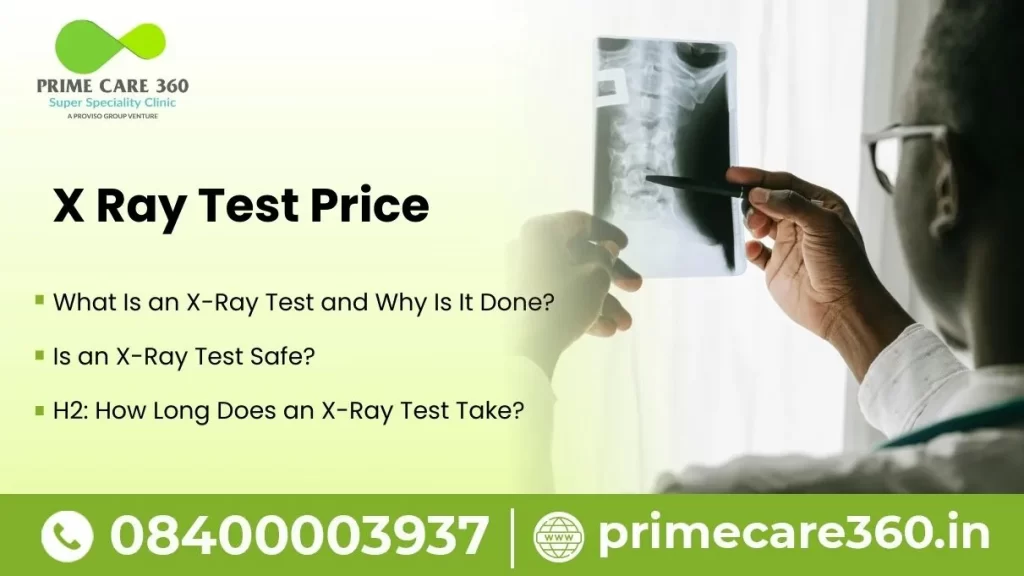 X Ray Test Price