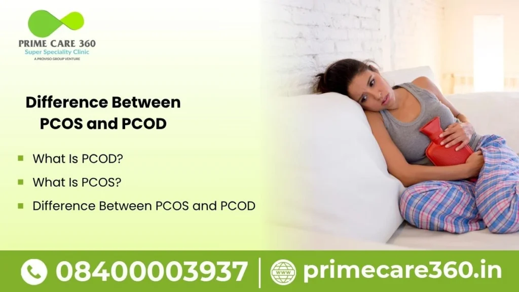 Difference Between PCOS and PCOD