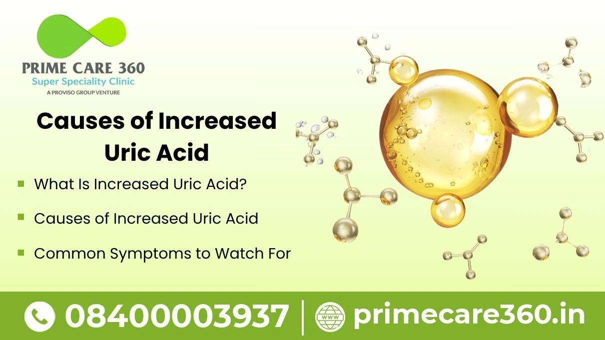 Causes of Increased Uric Acid